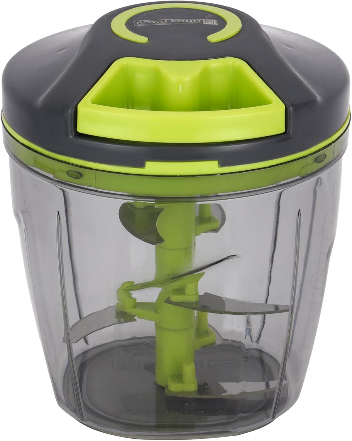 Royalford Handy Pull Chopper 1000ml, 6pcs SS Bladde, Manual Food Processor Vegetable Chopper, Green - RF12923 - Al Kabayel Discount CentreRoyalford Handy Pull Chopper 1000ml, 6pcs SS Bladde, Manual Food Processor Vegetable Chopper, Green - RF12923Kitchen Utensils & GadgetsROYALFORDAl Kabayel Discount Centre