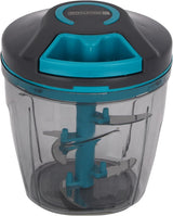 Royalford Handy Pull Chopper 1000ml, 6pcs SS Bladde, Manual Food Processor Vegetable Chopper, Teal - RF12923 - Al Kabayel Discount CentreRoyalford Handy Pull Chopper 1000ml, 6pcs SS Bladde, Manual Food Processor Vegetable Chopper, Teal - RF12923Kitchen Utensils & GadgetsROYALFORDAl Kabayel Discount Centre