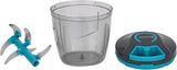 Royalford Handy Pull Chopper 1000ml, 6pcs SS Bladde, Manual Food Processor Vegetable Chopper, Teal - RF12923 - Al Kabayel Discount CentreRoyalford Handy Pull Chopper 1000ml, 6pcs SS Bladde, Manual Food Processor Vegetable Chopper, Teal - RF12923Kitchen Utensils & GadgetsROYALFORDAl Kabayel Discount Centre
