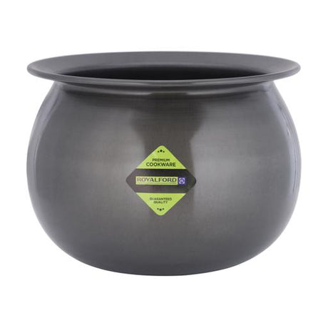 Royalford Hard Anodised Rice Pot, Strong & Durable Design, RF10750 Stain - Resistant | Even Heat Distribution| Ideal for Cooking, Serving Food, & Decorating Flowers - 2500ML - Al Kabayel Discount CentreRoyalford Hard Anodised Rice Pot, Strong & Durable Design, RF10750 Stain - Resistant | Even Heat Distribution| Ideal for Cooking, Serving Food, & Decorating Flowers - 2500MLCookwareROYALFORDAl Kabayel Discount Centre