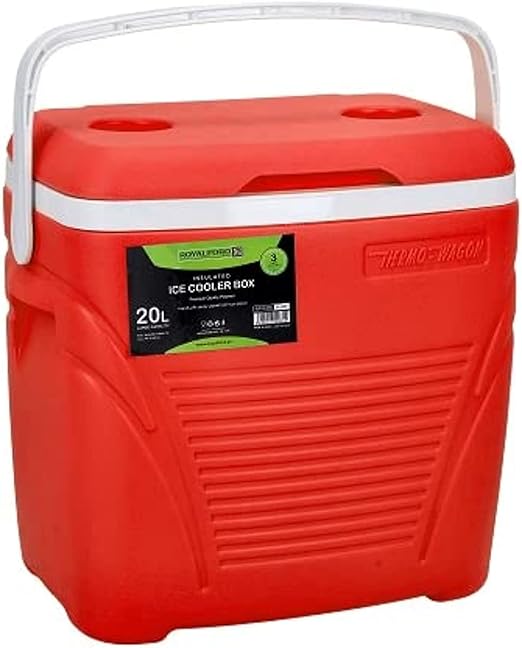 Royalford Insulated Ice Cooler Box, 20 L, Assorted multicolors rec&blue - Al Kabayel Discount CenterRoyalford Insulated Ice Cooler Box, 20 L, Assorted multicolors rec&blueCoolersROYALFORDAl Kabayel Discount Center