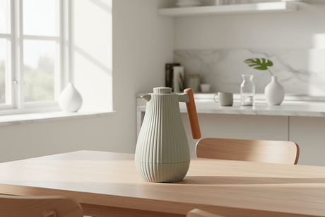 Royalford Insulated Vacuum Flask 1000ml – Wooden Handle, Pistachio Green Color ( Color May Vary ) - Al Kabayel Discount CentreRoyalford Insulated Vacuum Flask 1000ml – Wooden Handle, Pistachio Green Color ( Color May Vary )ThermosAKDCAl Kabayel Discount Centre