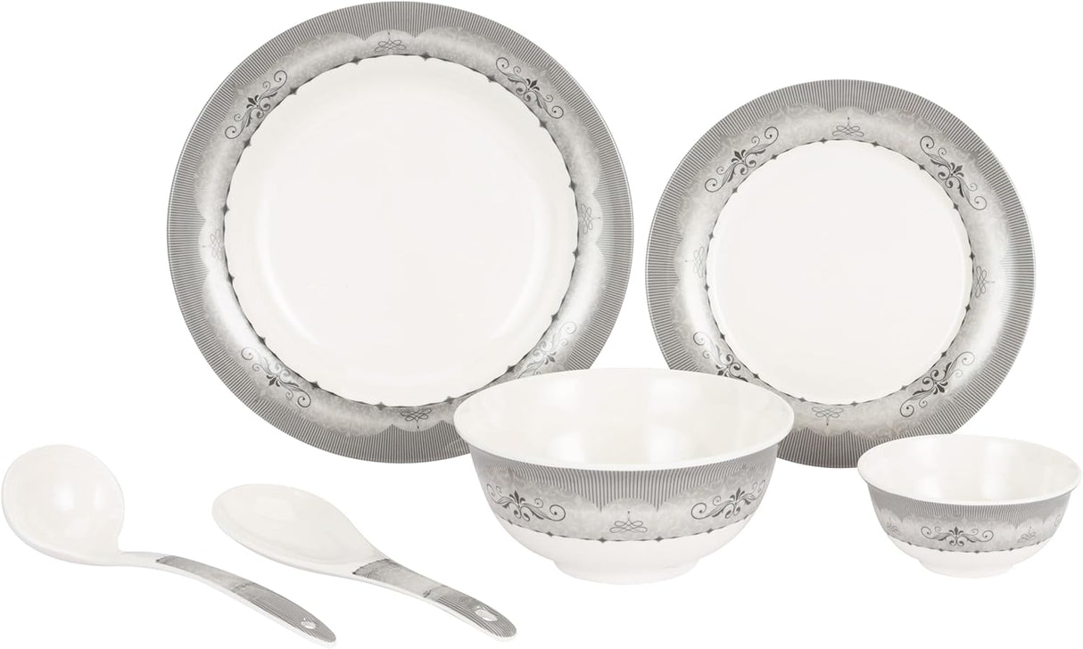 Royalford Melamine 22pcs Dinner Set RF13135 - Al Kabayel Discount CentreRoyalford Melamine 22pcs Dinner Set RF13135Dinnerware SetsROYALFORDAl Kabayel Discount Centre