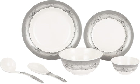 Royalford Melamine 22pcs Dinner Set RF13135 - Al Kabayel Discount CentreRoyalford Melamine 22pcs Dinner Set RF13135Dinnerware SetsROYALFORDAl Kabayel Discount Centre
