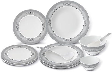 Royalford Melamine 22pcs Dinner Set RF13135 - Al Kabayel Discount CentreRoyalford Melamine 22pcs Dinner Set RF13135Dinnerware SetsROYALFORDAl Kabayel Discount Centre