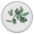 Royalford Melamine Salad Plate | Black Rim with Green Botanical Leaf Design 9-Inch - Al Kabayel Discount CentreRoyalford Melamine Salad Plate | Black Rim with Green Botanical Leaf Design 9-InchPlatesROYALFORDAl Kabayel Discount Centre