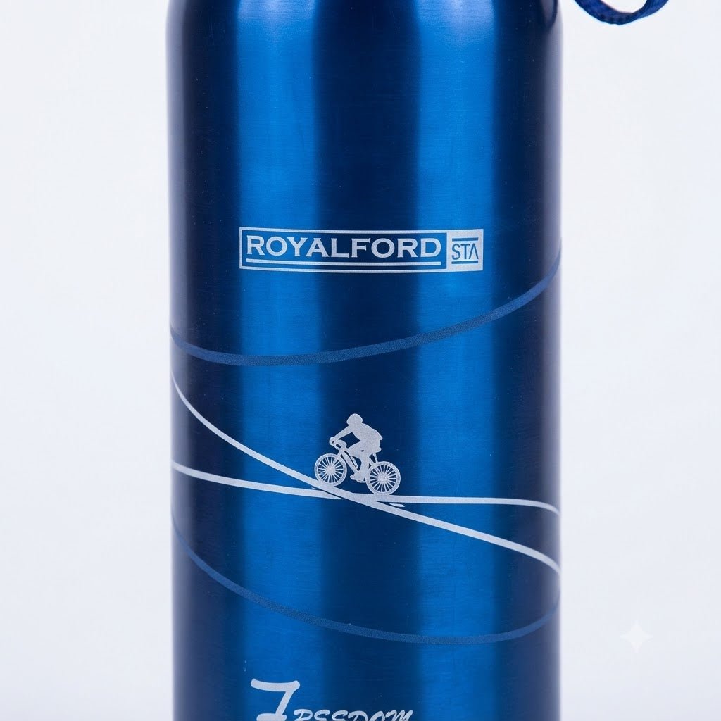 Royalford Metallic Blue Stainless Steel Vacuum Bottle - 750ml - Al Kabayel Discount CentreRoyalford Metallic Blue Stainless Steel Vacuum Bottle - 750mlWater BottlesROYALFORDAl Kabayel Discount Centre