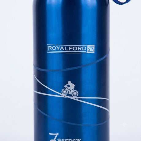 Royalford Metallic Blue Stainless Steel Vacuum Bottle - 750ml - Al Kabayel Discount CentreRoyalford Metallic Blue Stainless Steel Vacuum Bottle - 750mlWater BottlesROYALFORDAl Kabayel Discount Centre