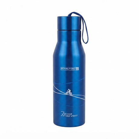 Royalford Metallic Blue Stainless Steel Vacuum Bottle - 750ml - Al Kabayel Discount CentreRoyalford Metallic Blue Stainless Steel Vacuum Bottle - 750mlWater BottlesROYALFORDAl Kabayel Discount Centre