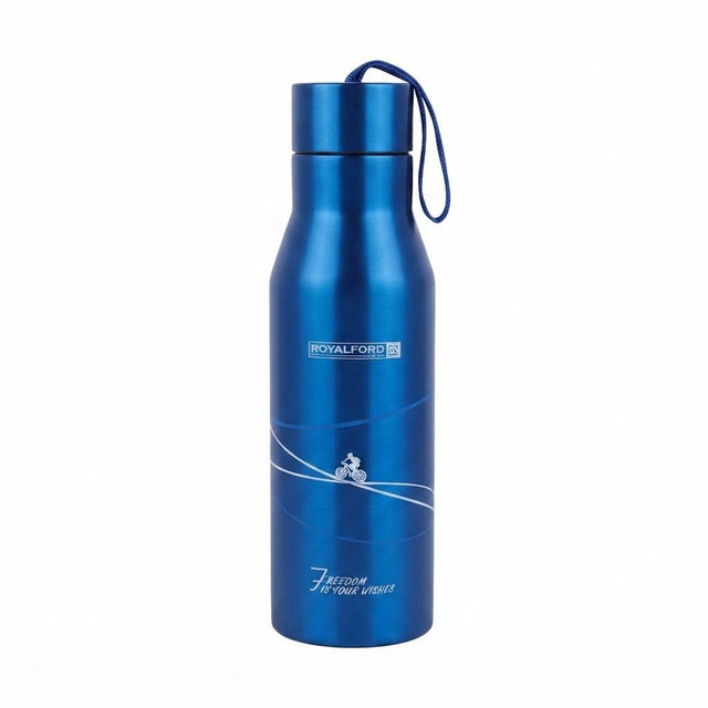 Royalford Metallic Blue Stainless Steel Vacuum Bottle - 750ml - Al Kabayel Discount CentreRoyalford Metallic Blue Stainless Steel Vacuum Bottle - 750mlWater BottlesROYALFORDAl Kabayel Discount Centre