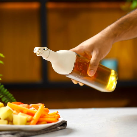 Royalford Oil Bottle 500ml, Premium Glassware, Multipurpose Dispenser Bottle, RF12418 - Al Kabayel Discount CentreRoyalford Oil Bottle 500ml, Premium Glassware, Multipurpose Dispenser Bottle, RF12418Cookware AccessoriesROYALFORDAl Kabayel Discount Centre