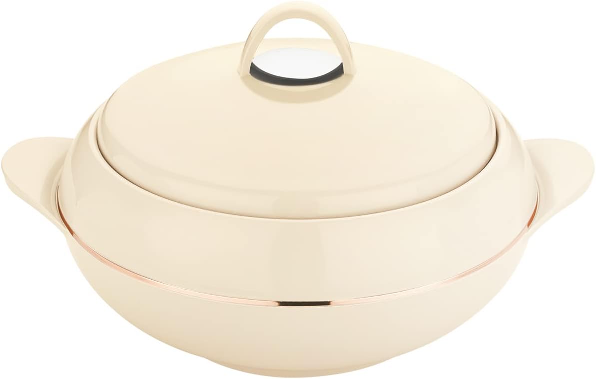 ROYALFORD Omega Gold Insulated Casserole 1600ml, Firm Twist Lock, Beige&Copper - Al Kabayel Discount CentreROYALFORD Omega Gold Insulated Casserole 1600ml, Firm Twist Lock, Beige&CopperCasseroles & Stock PotsAl Kabayel Discount CentreAl Kabayel Discount Centre