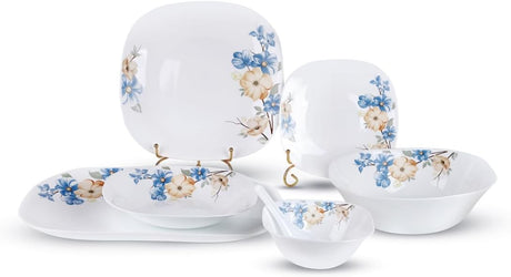 Royalford Opalware Dining 36 - Piece Set Dishwasher Safe/Freezer and Microwave Safe Chip - Resistant and Food - Grade Chip - Resistant Beautiful Elegant Floral Design, RF12879 - Al Kabayel Discount CentreRoyalford Opalware Dining 36 - Piece Set Dishwasher Safe/Freezer and Microwave Safe Chip - Resistant and Food - Grade Chip - Resistant Beautiful Elegant Floral Design, RF12879Dinnerware SetsROYALFORDAl Kabayel Discount Centre