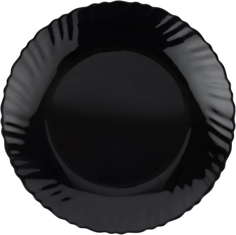 Royalford Opalware Dinner Plates RF11902 Reusable Flat Serving Plates Rice Plates, Dishwasher Safe, Microwave Safe Perfect for Dinner Dishes Healthy for kids & Adult, BPA free & Eco - Friendly Medium - 19CM - Black - Al Kabayel Discount CentreRoyalford Opalware Dinner Plates RF11902 Reusable Flat Serving Plates Rice Plates, Dishwasher Safe, Microwave Safe Perfect for Dinner Dishes Healthy for kids & Adult, BPA free & Eco - Friendly Medium - 19CM - BlackPlatesROYALFORDAl Kabayel Discount Centre