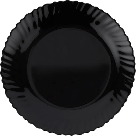 Royalford Opalware Dinner Plates RF11903 Serving Plates, Rice Plates, Entrees, Pasta, Gril, Fish, Steaks, Main Course Meals Dishwasher Safe, Microwave Safe Serverware - 24CM - Black - Al Kabayel Discount CentreRoyalford Opalware Dinner Plates RF11903 Serving Plates, Rice Plates, Entrees, Pasta, Gril, Fish, Steaks, Main Course Meals Dishwasher Safe, Microwave Safe Serverware - 24CM - BlackPlatesROYALFORDAl Kabayel Discount Centre
