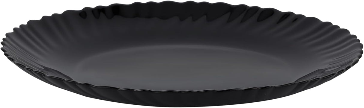 Royalford Opalware Dinner Plates RF11903 Serving Plates, Rice Plates, Entrees, Pasta, Gril, Fish, Steaks, Main Course Meals Dishwasher Safe, Microwave Safe Serverware - 24CM - Black - Al Kabayel Discount CentreRoyalford Opalware Dinner Plates RF11903 Serving Plates, Rice Plates, Entrees, Pasta, Gril, Fish, Steaks, Main Course Meals Dishwasher Safe, Microwave Safe Serverware - 24CM - BlackPlatesROYALFORDAl Kabayel Discount Centre