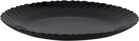 Royalford Opalware Dinner Plates RF11903 Serving Plates, Rice Plates, Entrees, Pasta, Gril, Fish, Steaks, Main Course Meals Dishwasher Safe, Microwave Safe Serverware - 24CM - Black - Al Kabayel Discount CentreRoyalford Opalware Dinner Plates RF11903 Serving Plates, Rice Plates, Entrees, Pasta, Gril, Fish, Steaks, Main Course Meals Dishwasher Safe, Microwave Safe Serverware - 24CM - BlackPlatesROYALFORDAl Kabayel Discount Centre