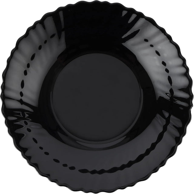 Royalford Opalware Shallow Soup Plates RF11904 Pasta Plates, Dinner Plates, Deep Plates, Cereal Plates, Oats Meal, Microwave Safe, Freezer Safe, Dishwasher Safe - 22CM - Black - Al Kabayel Discount CentreRoyalford Opalware Shallow Soup Plates RF11904 Pasta Plates, Dinner Plates, Deep Plates, Cereal Plates, Oats Meal, Microwave Safe, Freezer Safe, Dishwasher Safe - 22CM - BlackPlatesROYALFORDAl Kabayel Discount Centre