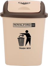 Royalford Plastic Flip Top Waste Bins Large With Swing Lid Durable RF12403 - 20Liter - Al Kabayel Discount CentreRoyalford Plastic Flip Top Waste Bins Large With Swing Lid Durable RF12403 - 20LiterOrganizers & AccessoriesROYALFORDAl Kabayel Discount Centre
