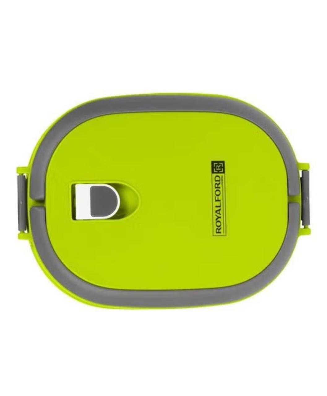 ROYALFORD Premium Lunch Box 0.9 Litre, Stainless Steel Inner Casting, Green - RF5652 - Al Kabayel Discount CentreROYALFORD Premium Lunch Box 0.9 Litre, Stainless Steel Inner Casting, Green - RF5652Food ContainersROYALFORDAl Kabayel Discount Centre