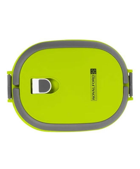 ROYALFORD Premium Lunch Box 0.9 Litre, Stainless Steel Inner Casting, Green - RF5652 - Al Kabayel Discount CentreROYALFORD Premium Lunch Box 0.9 Litre, Stainless Steel Inner Casting, Green - RF5652Food ContainersROYALFORDAl Kabayel Discount Centre