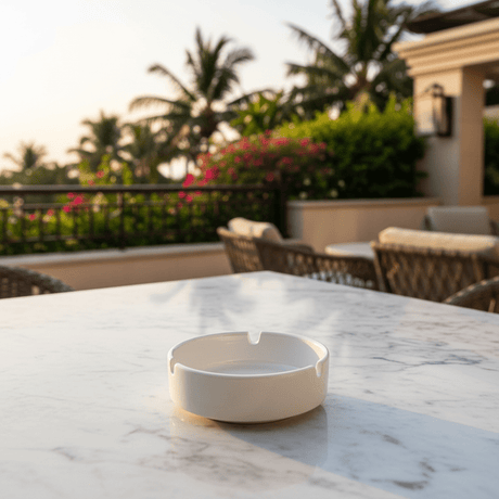Royalford Premium White Ceramic Ashtray – 4 - Inch - Al Kabayel Discount CentreRoyalford Premium White Ceramic Ashtray – 4 - InchOrganizers & AccessoriesROYAL FORDAl Kabayel Discount Centre