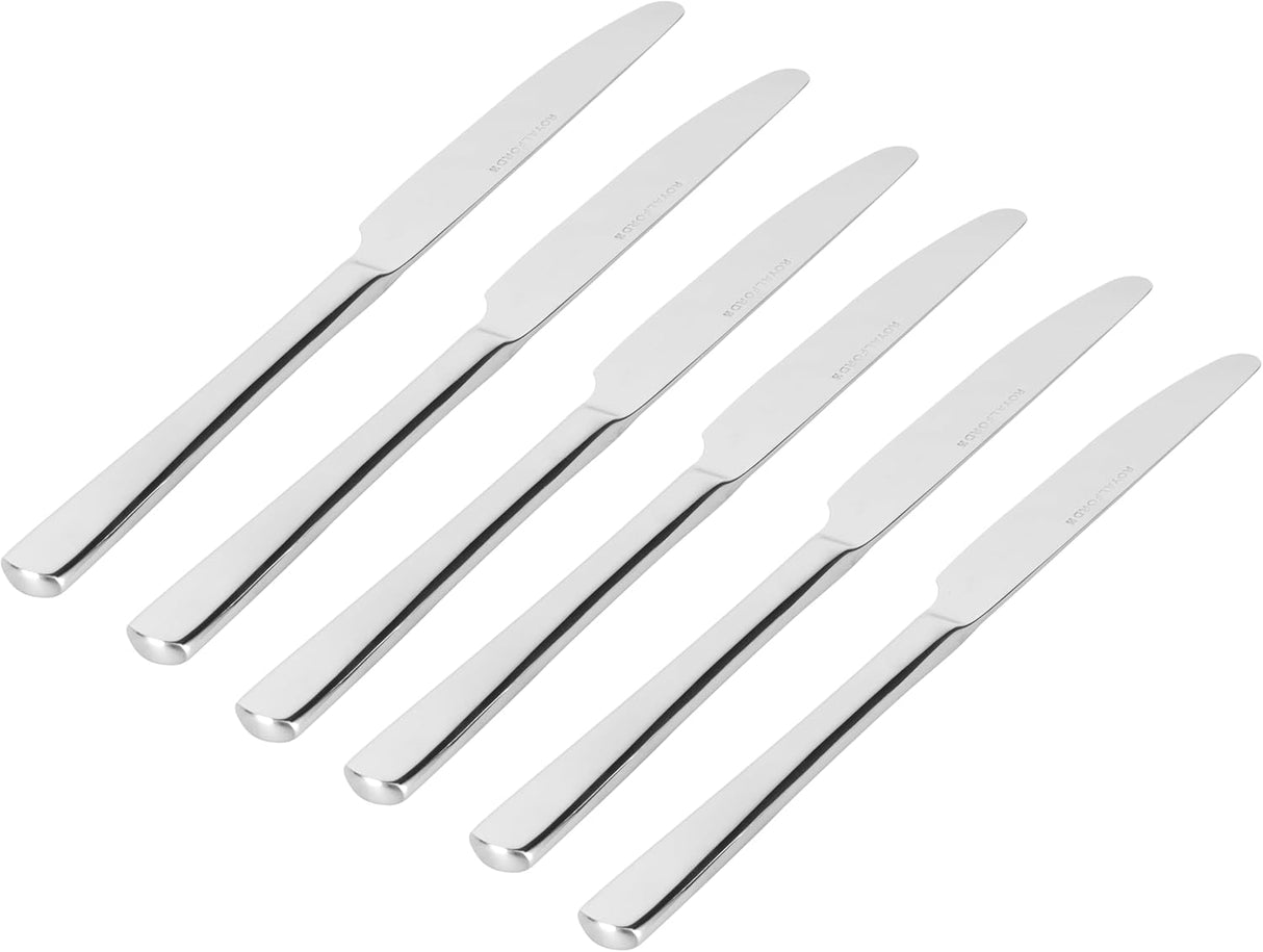 Royalford Prima - Siver 24pcs Stainless Steel Cutlery Set (Tea Spoon - 6pc, Table Spoon - 6pc, Table Fork - 6pc, Table Knife - 6pc), RF12463 - Al Kabayel Discount CentreRoyalford Prima - Siver 24pcs Stainless Steel Cutlery Set (Tea Spoon - 6pc, Table Spoon - 6pc, Table Fork - 6pc, Table Knife - 6pc), RF12463Cookware AccessoriesROYALFORDAl Kabayel Discount Centre