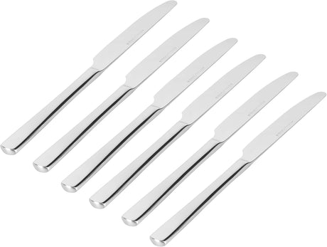 Royalford Prima - Siver 24pcs Stainless Steel Cutlery Set (Tea Spoon - 6pc, Table Spoon - 6pc, Table Fork - 6pc, Table Knife - 6pc), RF12463 - Al Kabayel Discount CentreRoyalford Prima - Siver 24pcs Stainless Steel Cutlery Set (Tea Spoon - 6pc, Table Spoon - 6pc, Table Fork - 6pc, Table Knife - 6pc), RF12463Cookware AccessoriesROYALFORDAl Kabayel Discount Centre