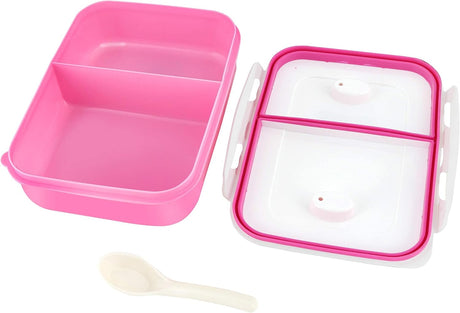 ROYALFORD Rectangular Airtight Lunch Box 1200ml, Pink/White - RF4398PN - Al Kabayel Discount CentreROYALFORD Rectangular Airtight Lunch Box 1200ml, Pink/White - RF4398PNFood ContainersROYALFORDAl Kabayel Discount Centre