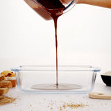 ROYALFORD Rectangular Borosilicate Glass Loaf Dish 1.8 Liter, 27cm*14cm*7.2cm - RF8809 - Al Kabayel Discount CentreROYALFORD Rectangular Borosilicate Glass Loaf Dish 1.8 Liter, 27cm*14cm*7.2cm - RF8809Food ContainersROYALFORDAl Kabayel Discount Centre