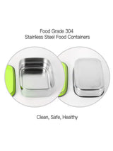 ROYALFORD Rectangular Food Container 350ml, Stainless Steel, Green - Al Kabayel Discount CentreROYALFORD Rectangular Food Container 350ml, Stainless Steel, GreenFood ContainersROYALFORDAl Kabayel Discount Centre