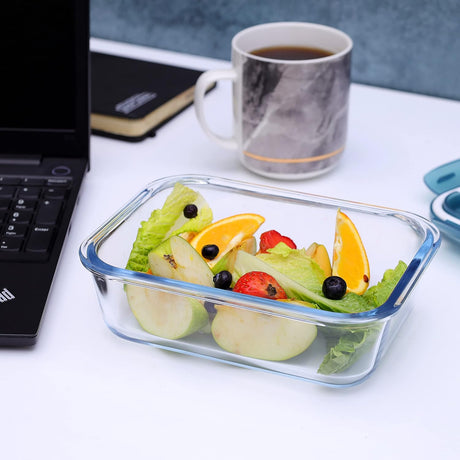 ROYALFORD Rectangular Glass Air - Tight Food Container 640ml, RF6248 - Al Kabayel Discount CentreROYALFORD Rectangular Glass Air - Tight Food Container 640ml, RF6248Food ContainersROYALFORDAl Kabayel Discount Centre