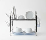 ROYALFORD RF2563 Wall Hanging 2 - Layer Dish Rack – Aluminum Kitchen Drying Stand with Drip Tray, 540 x 252 x 378 mm - Al Kabayel Discount CentreROYALFORD RF2563 Wall Hanging 2 - Layer Dish Rack – Aluminum Kitchen Drying Stand with Drip Tray, 540 x 252 x 378 mmOrganizers & AccessoriesROYALFORDAl Kabayel Discount Centre