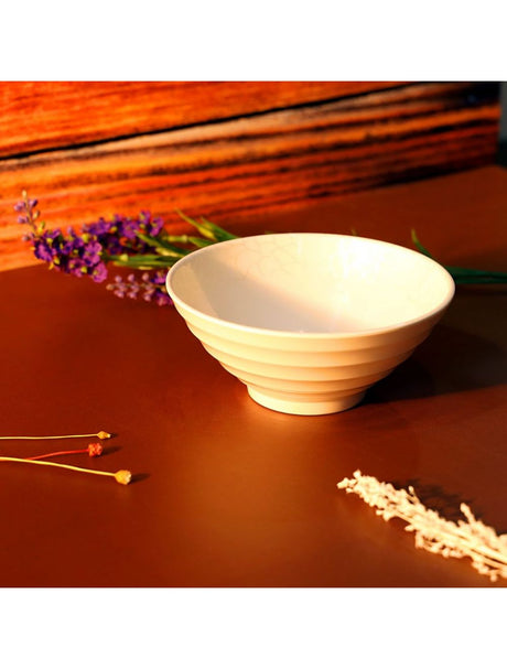 Royalford RF4493 Melamine White Pearl Soup Bowl - 15CM - White - Al Kabayel Discount CentreRoyalford RF4493 Melamine White Pearl Soup Bowl - 15CM - WhiteBowlsROYALFORDAl Kabayel Discount Centre