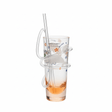 Royalford RF6167 Transparent Acrylic Glass With Straw 140ml - Drinking Tube Resistant Clear Juice Cup, Orange - Al Kabayel Discount CentreRoyalford RF6167 Transparent Acrylic Glass With Straw 140ml - Drinking Tube Resistant Clear Juice Cup, OrangeTumblersAKDCAl Kabayel Discount Centre