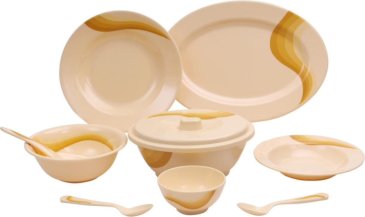 Royalford RF6720 40-Piece Melamine Ware Dinner Set - Al Kabayel Discount CentreRoyalford RF6720 40-Piece Melamine Ware Dinner SetDinnerware SetsROYALFORDAl Kabayel Discount Centre