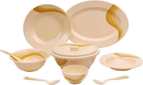 Royalford RF6720 40-Piece Melamine Ware Dinner Set - Al Kabayel Discount CentreRoyalford RF6720 40-Piece Melamine Ware Dinner SetDinnerware SetsROYALFORDAl Kabayel Discount Centre