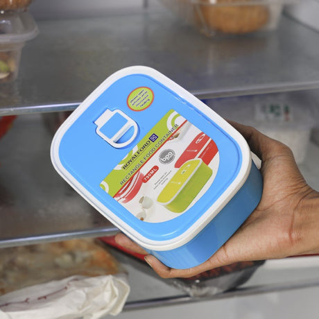 Royalford RF7222 790ml Rectangle Food Container – Leak - Proof & Airtight Lid Rectangular Food Storage Container – Highly Durable, Non - Toxic – Dishwasher, Freezer Safe | Ideal for Children, Men & Women - Al Kabayel Discount CentreRoyalford RF7222 790ml Rectangle Food Container – Leak - Proof & Airtight Lid Rectangular Food Storage Container – Highly Durable, Non - Toxic – Dishwasher, Freezer Safe | Ideal for Children, Men & WomenLunch BoxROYALFORDAl Kabayel Discount Centre