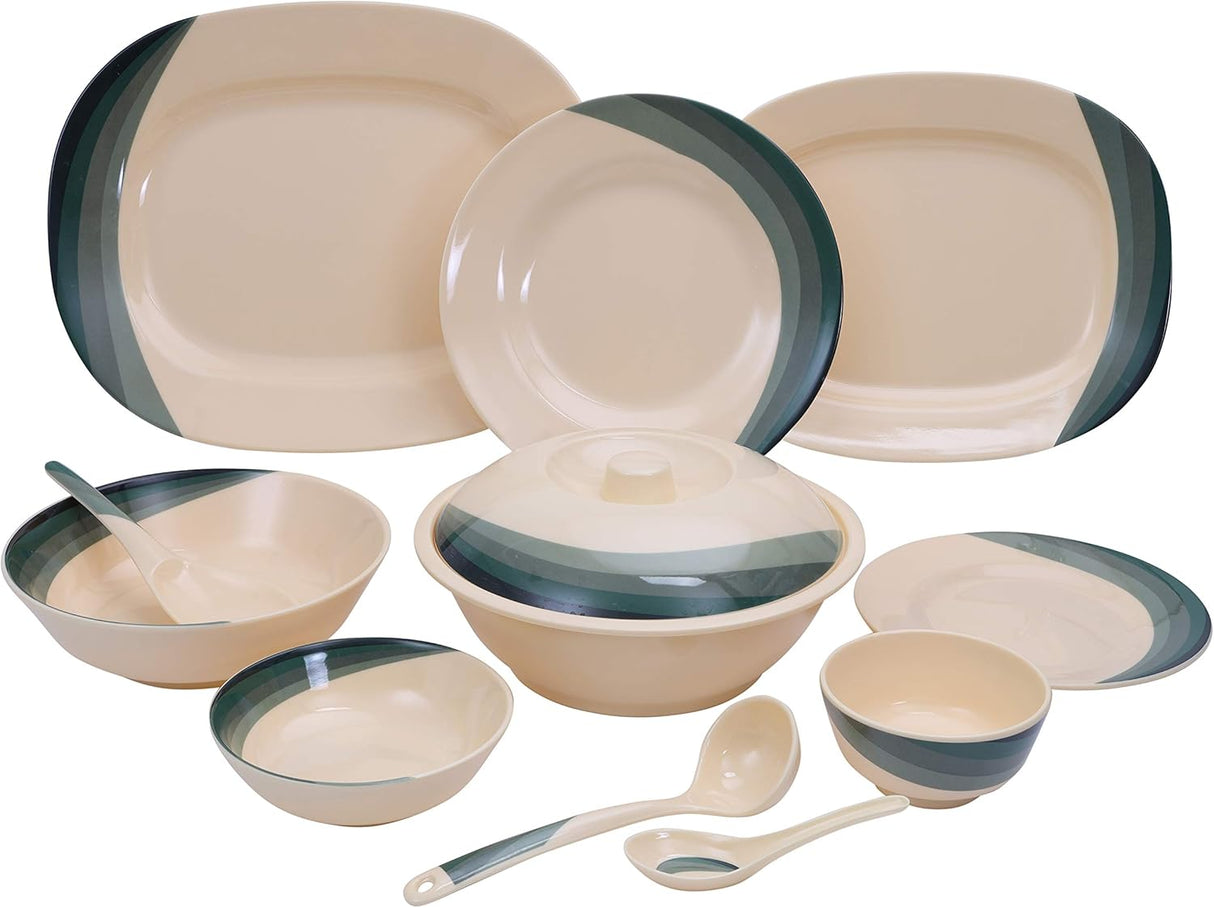 Royalford RF8103 Melamine Ware Dinner Set – 64 Pieces (Ribble Design) - Al Kabayel Discount CentreRoyalford RF8103 Melamine Ware Dinner Set – 64 Pieces (Ribble Design)Dinnerware SetsROYALFORDAl Kabayel Discount Centre