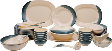 Royalford RF8103 Melamine Ware Dinner Set – 64 Pieces (Ribble Design) - Al Kabayel Discount CentreRoyalford RF8103 Melamine Ware Dinner Set – 64 Pieces (Ribble Design)Dinnerware SetsROYALFORDAl Kabayel Discount Centre
