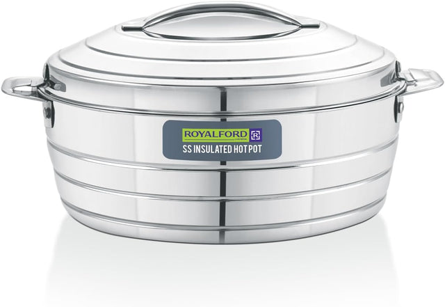 ROYALFORD Roxy Insulated Hot Pot Stainless Steel 2400ml - Al Kabayel Discount CentreROYALFORD Roxy Insulated Hot Pot Stainless Steel 2400mlCasseroles & Stock PotsAl Kabayel Discount CentreAl Kabayel Discount Centre