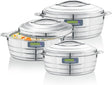 ROYALFORD Roxy Insulated Hot Pot Stainless Steel 3pcs Set(1600ml, 2400ml, 3300ml) - Al Kabayel Discount CentreROYALFORD Roxy Insulated Hot Pot Stainless Steel 3pcs Set(1600ml, 2400ml, 3300ml)Casseroles & Stock PotsAl Kabayel Discount CentreAl Kabayel Discount Centre