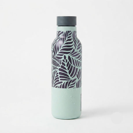 Royalford Sage Green with Tropical Leaf Print Double Wall Vacuum Insulated Water Bottle - 450ml - Al Kabayel Discount CentreRoyalford Sage Green with Tropical Leaf Print Double Wall Vacuum Insulated Water Bottle - 450mlWater BottlesROYALFORDAl Kabayel Discount Centre