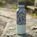 Royalford Sage Green with Tropical Leaf Print Double Wall Vacuum Insulated Water Bottle - 450ml - Al Kabayel Discount CentreRoyalford Sage Green with Tropical Leaf Print Double Wall Vacuum Insulated Water Bottle - 450mlWater BottlesROYALFORDAl Kabayel Discount Centre