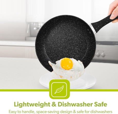 Royalford Smart Granite Series Fry Pan 28cm,Forged Aluminium with Durable Granite Coating, 5 Layer Construction, RF11872 - Al Kabayel Discount CentreRoyalford Smart Granite Series Fry Pan 28cm,Forged Aluminium with Durable Granite Coating, 5 Layer Construction, RF11872Frying Pans & SkilletsROYALFORDAl Kabayel Discount Centre