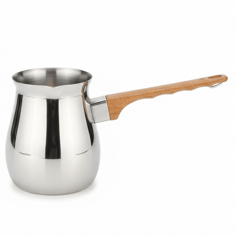 Royalford Stainless Steel Coffee Warmer with brown Handle – 700ml - Al Kabayel Discount CentreRoyalford Stainless Steel Coffee Warmer with brown Handle – 700mlTea/Coffee PotsROYALFORDAl Kabayel Discount Centre