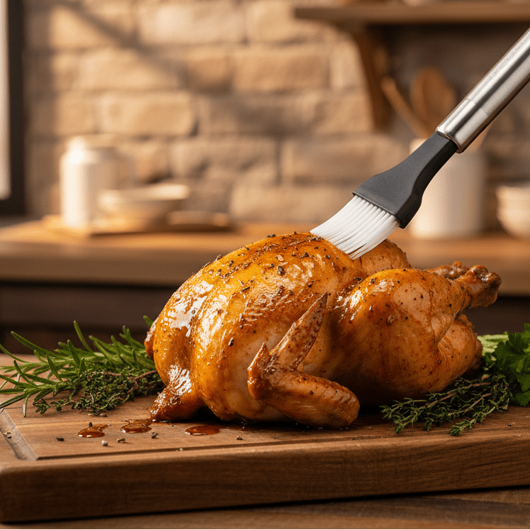 Royalford Stainless Steel Handle Sauce Brush – 20cm Basting Tool (RF2052B) - Al Kabayel Discount CentreRoyalford Stainless Steel Handle Sauce Brush – 20cm Basting Tool (RF2052B)Kitchen Utensils & GadgetsROYALFORDAl Kabayel Discount Centre
