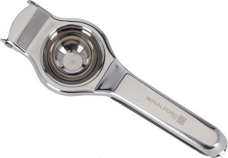 Royalford Stainless Steel Lemon Squeezer with Bottle Opener – 20cm (RF9875) - Al Kabayel Discount CentreRoyalford Stainless Steel Lemon Squeezer with Bottle Opener – 20cm (RF9875)Kitchen Utensils & GadgetsROYALFORDAl Kabayel Discount Centre