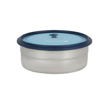 ROYALFORD Stainless Steel Round Lunch Box 1000ml, Blue - RF12627 - Al Kabayel Discount CentreROYALFORD Stainless Steel Round Lunch Box 1000ml, Blue - RF12627Food ContainersROYALFORDAl Kabayel Discount Centre
