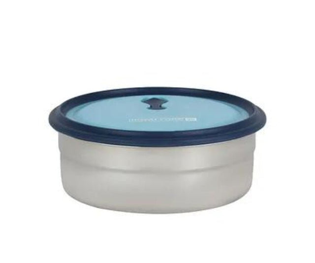 ROYALFORD Stainless Steel Round Lunch Box 1000ml, Blue - RF12627 - Al Kabayel Discount CentreROYALFORD Stainless Steel Round Lunch Box 1000ml, Blue - RF12627Food ContainersROYALFORDAl Kabayel Discount Centre